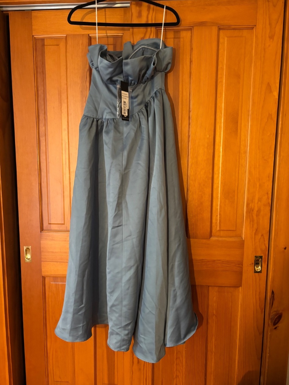 Laurel Sleeveless Maxi Dress in Steel Blue - Picture 5 of 5